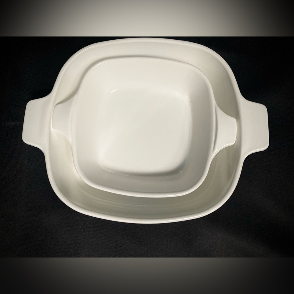 Cornflower Corning Ware White Blue Baking Dish - Picture 5 of 11